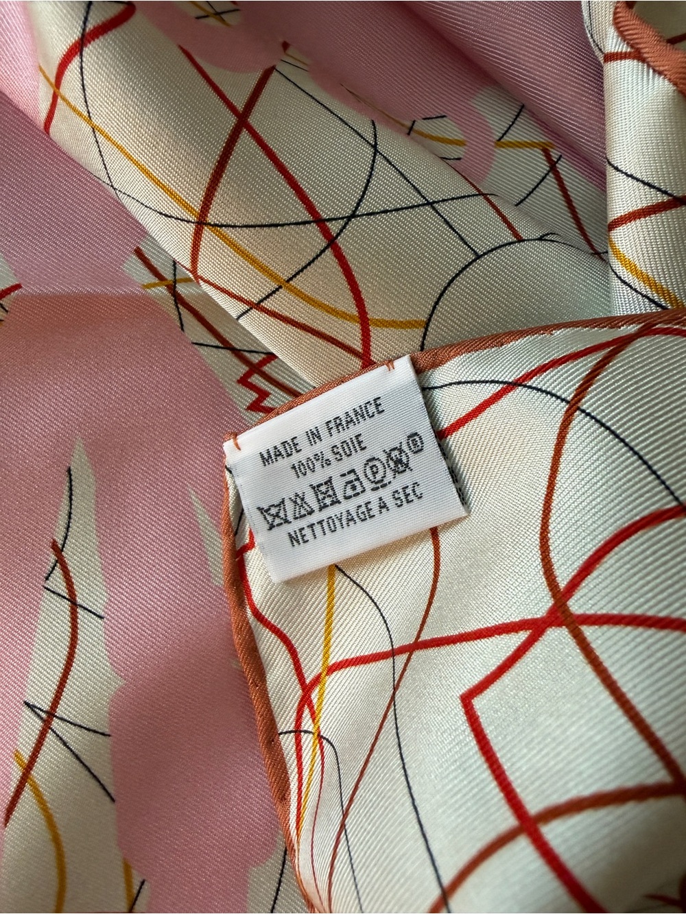 Hermes Brides de Gala au Fil de Soie scarf 90 - Picture 3 of 8